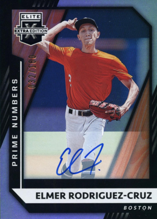 Product image for - Elmer Rodriguez-Cruz - 2021 Elite Extra Prime Numbers Signatures A