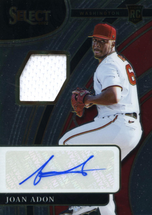 Product image for - Joan Adon - 2022 Select Rookie Jersey Autographs 