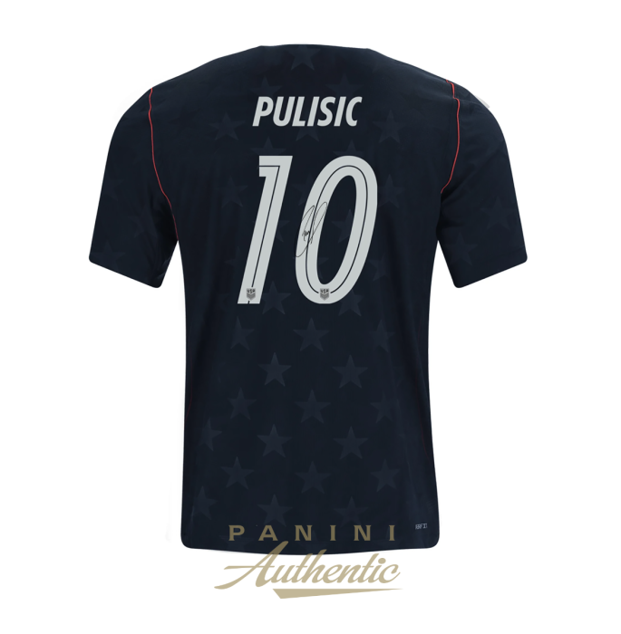 Product image for - (PRE-SALE) Christian Pulisic Autographed 2026 Navy United States Away Authentic