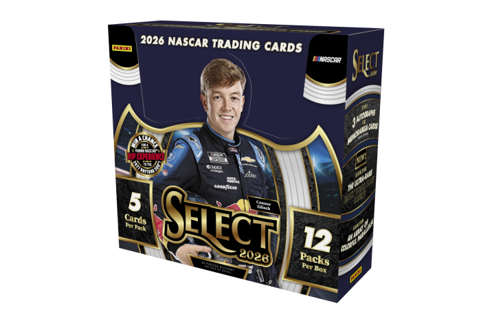 Product image for - 2026 Panini Select Racing Trading Card Box (Hobby)