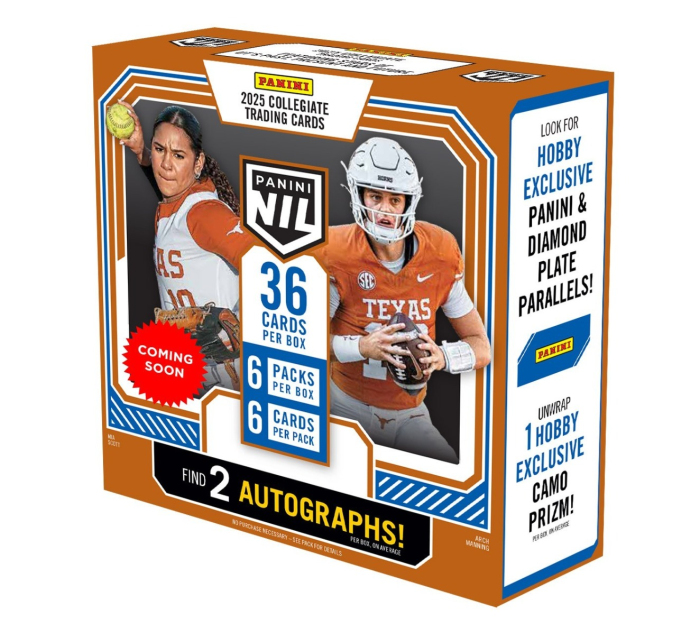 2025 Panini University of Texas NIL Trad