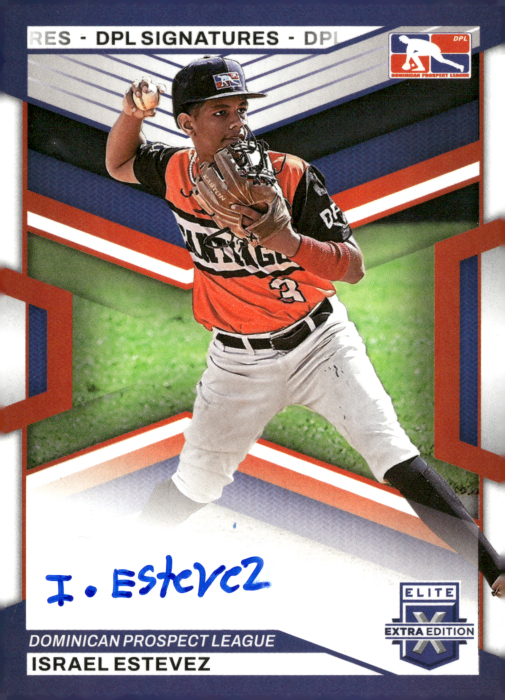 Product image for - Israel Estevez - 2023 Elite Extra Editions DPL Signatures 2