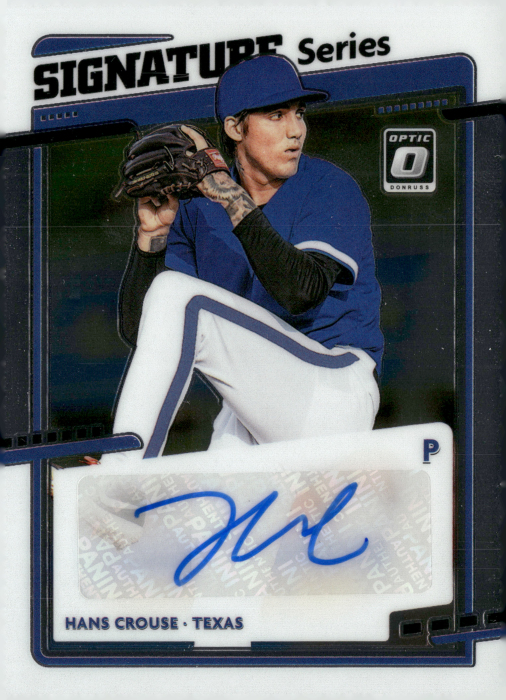 Product image for - Hans Crouse - 2020 Donruss Optic Signature Series