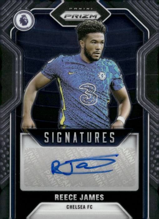Product image for - Reece James - 2021-22 Prizm Premier League Signatures