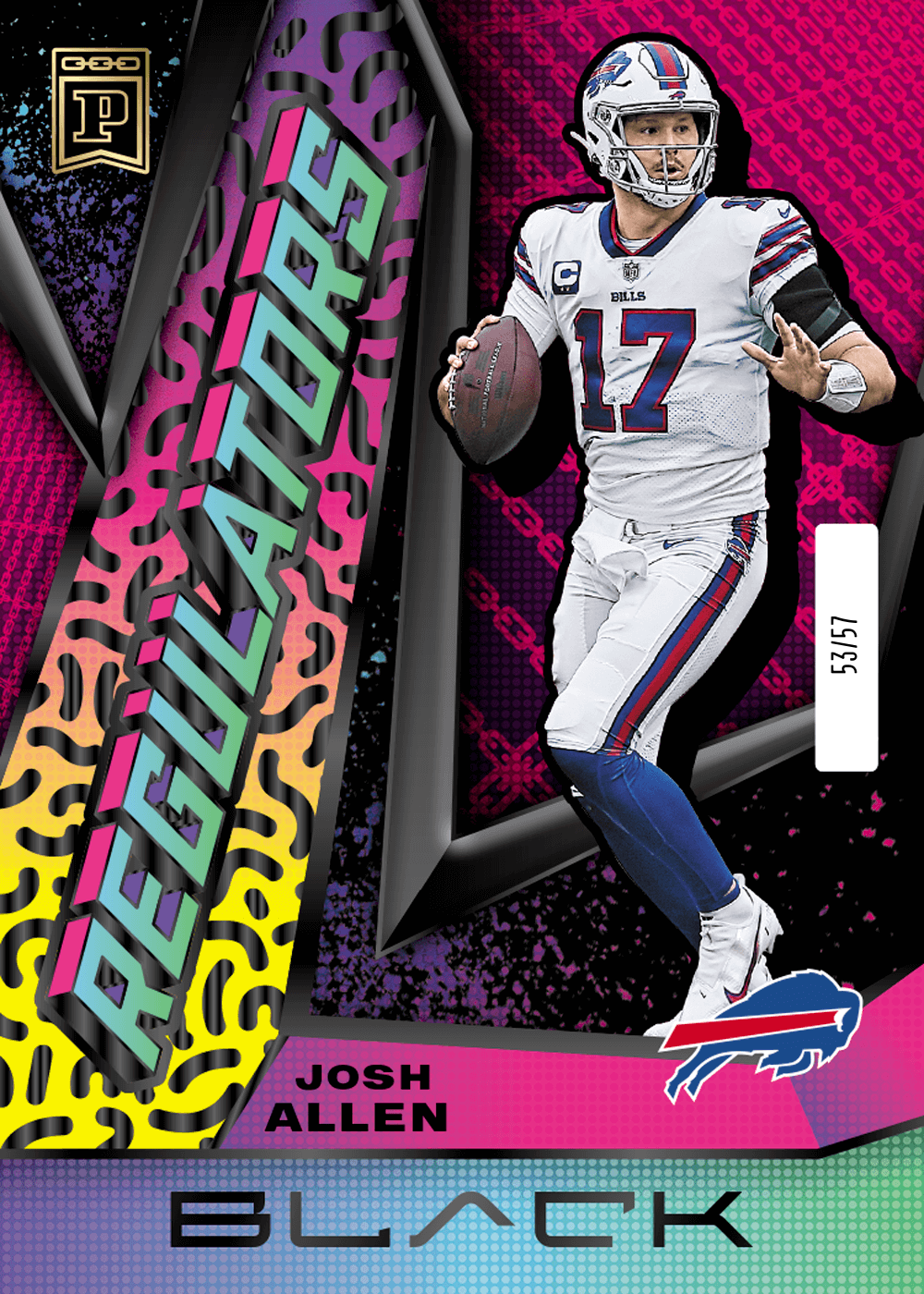 Shop Josh Allen 21 NFL Prizm NFT Digital Trading Cards