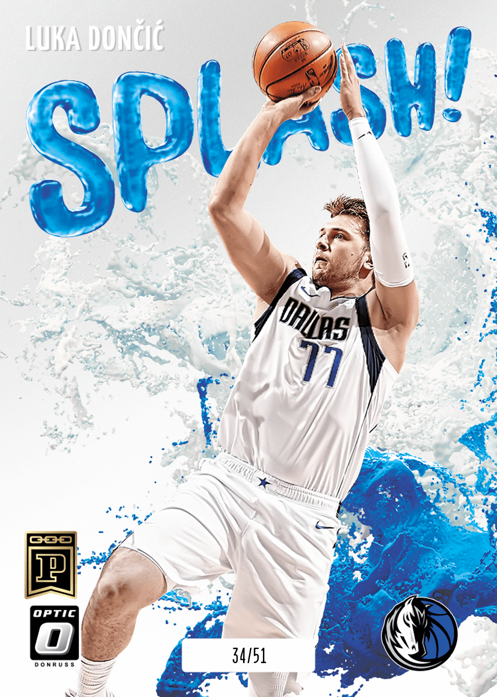  Luka Doncic 2021 2022 Panini HOOPS Series Mint Basketball Card  #62 Picturing Him in His White Dallas Mavericks Jersey : Collectibles &  Fine Art