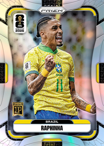 2026 Panini NFT Prizm World Cup Soccer - Base Variation - Raphinha NFT