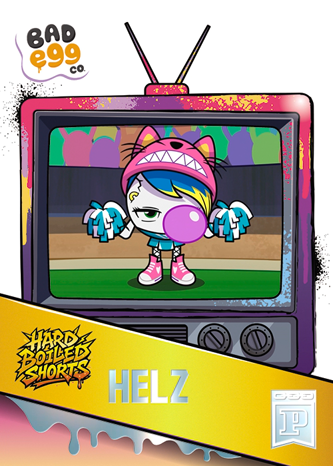 2026 Panini NFT Bad Eggs - The Teams of New Yolk City - Hard Boiled Shorts - Helz NFT