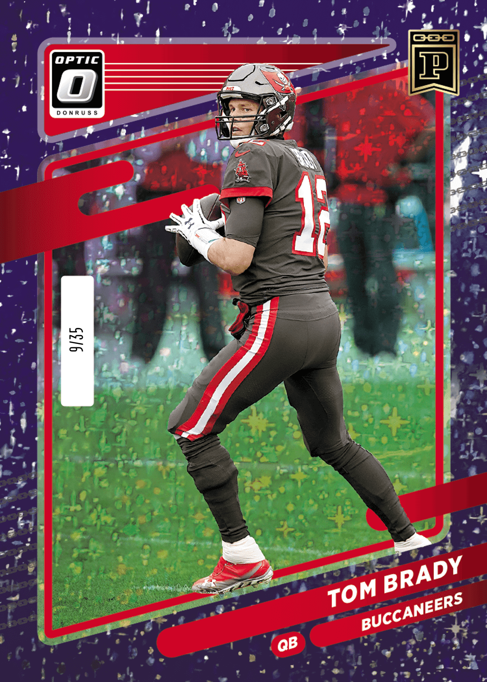 Tom Brady Holofoil Arena Card NFT for Sale - Man in the Arena: Tom
