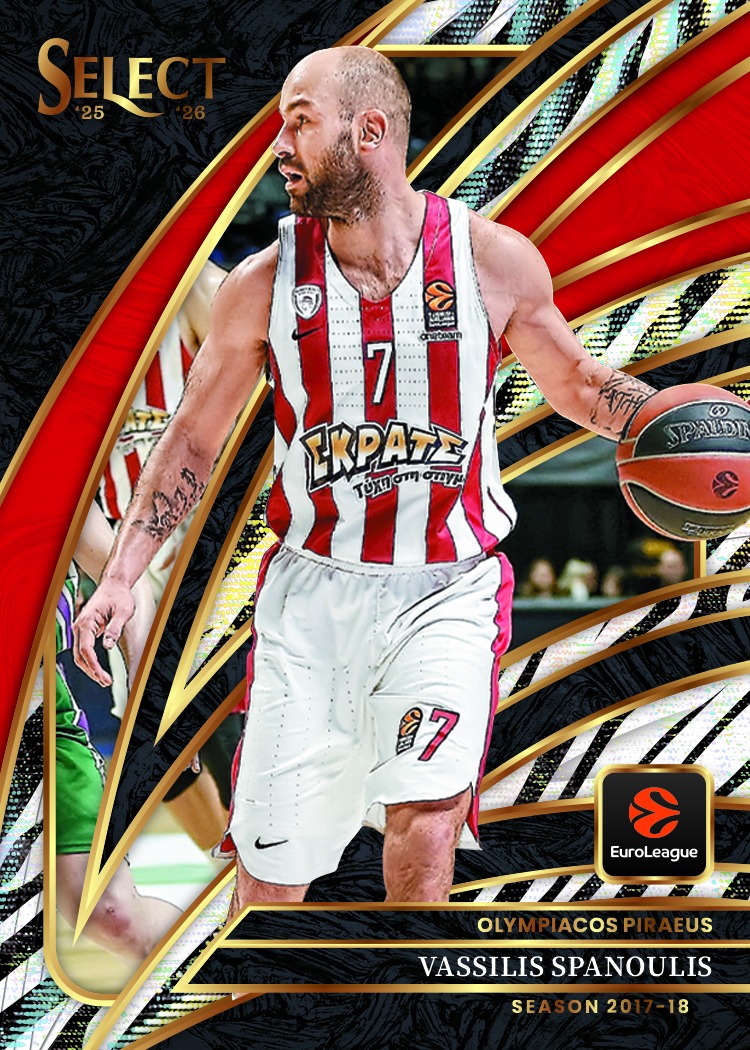 Product image 5 for - 2025-26 Panini Select Euroleague Trading Card Box (Hobby)