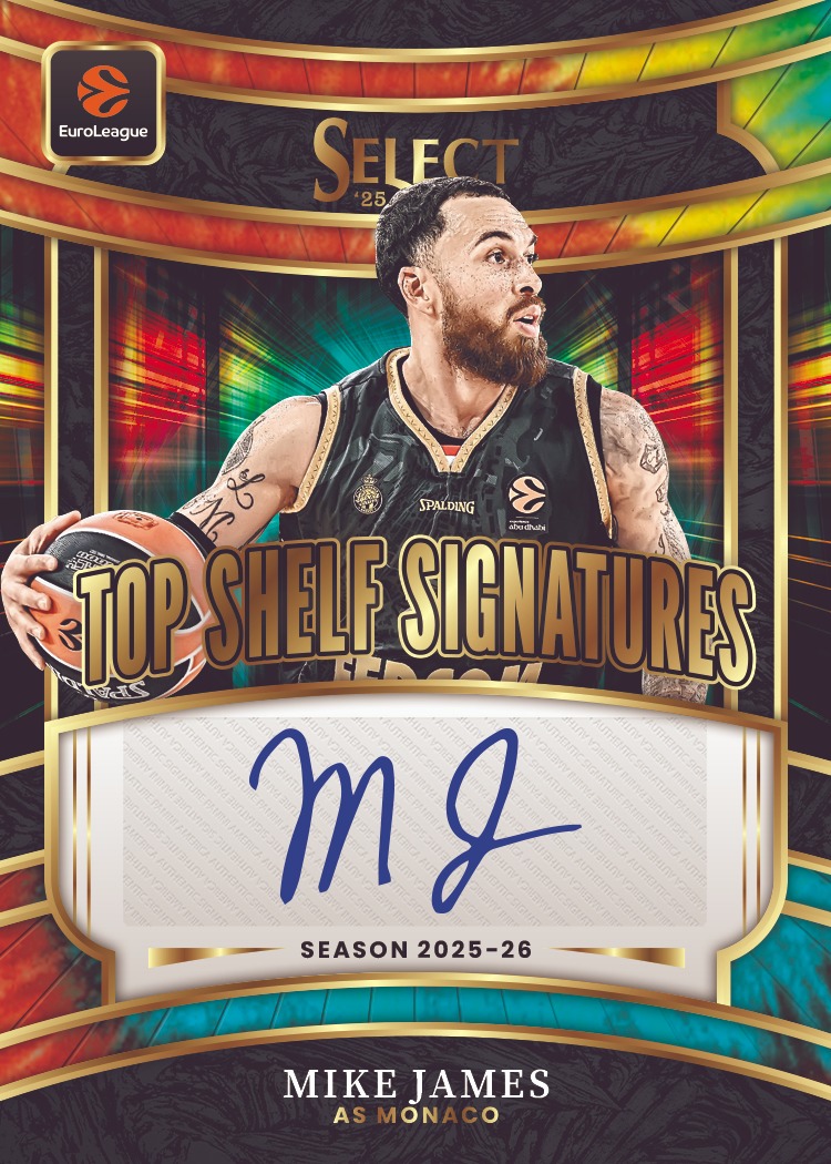 Product image 4 for - 2025-26 Panini Select Euroleague Trading Card Box (Hobby)