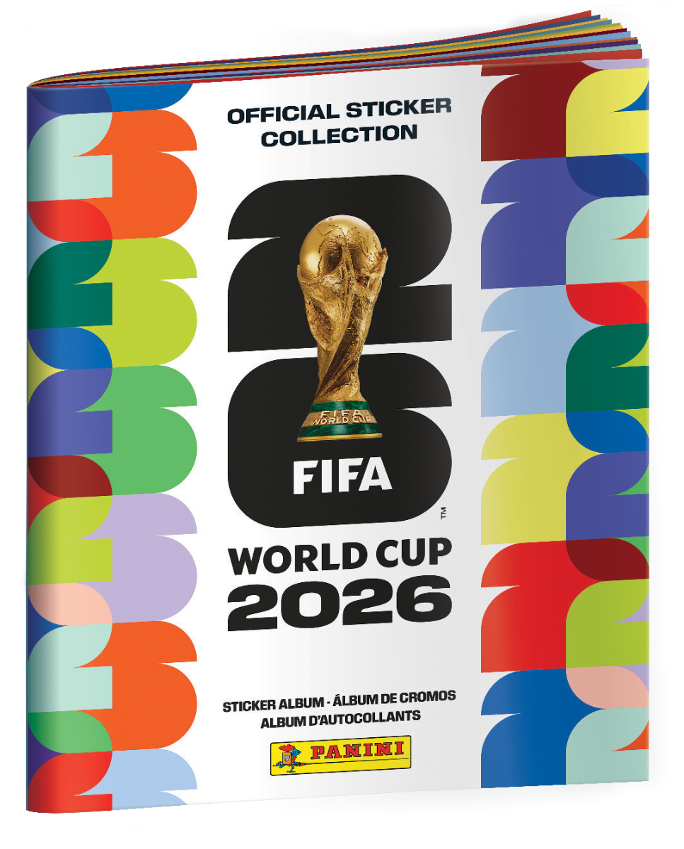 Panini World Cup 2026 official sticker album product image