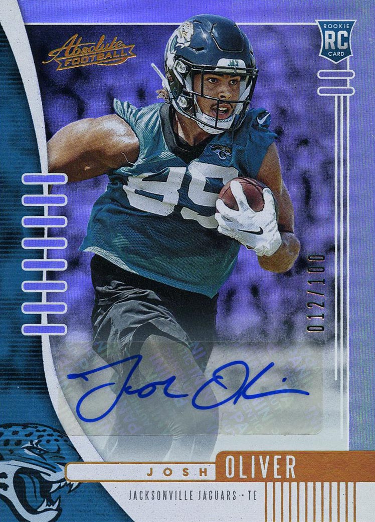 Josh Oliver - 2019 Absolute Signatures Rookies Spectrum