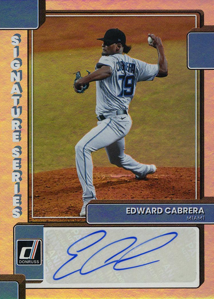Detailed Image of Edward Cabrera - 202