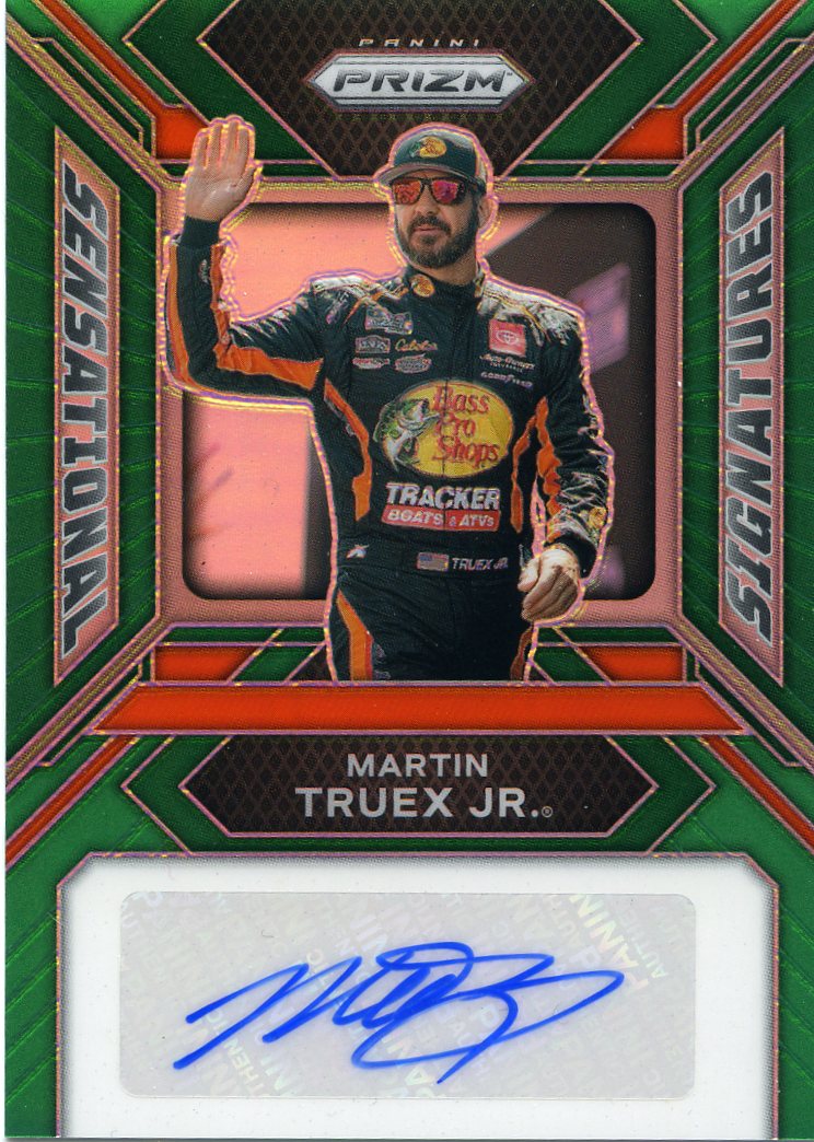Martin Truex Jr. - 2024 Prizms Sensational Signatures Prizms Green
