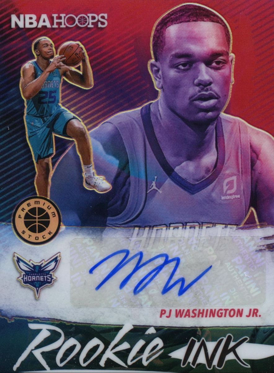 PJ Washington JR. - 2019-20 Hoops Premium Stock Rookie Ink