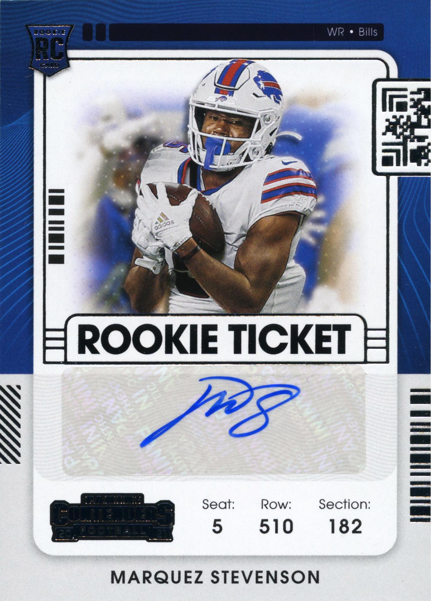 Marquez Stevenson - 2021 Contenders Rookie Ticket