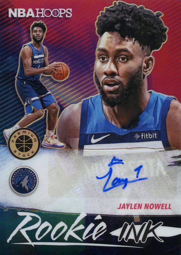 Jaylen Nowell - 2019-20 Hoops Premium Stock Rookies Ink
