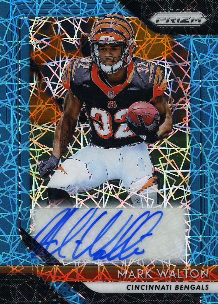 : 2018 Select Silver Prizm Football #90 Mark Walton