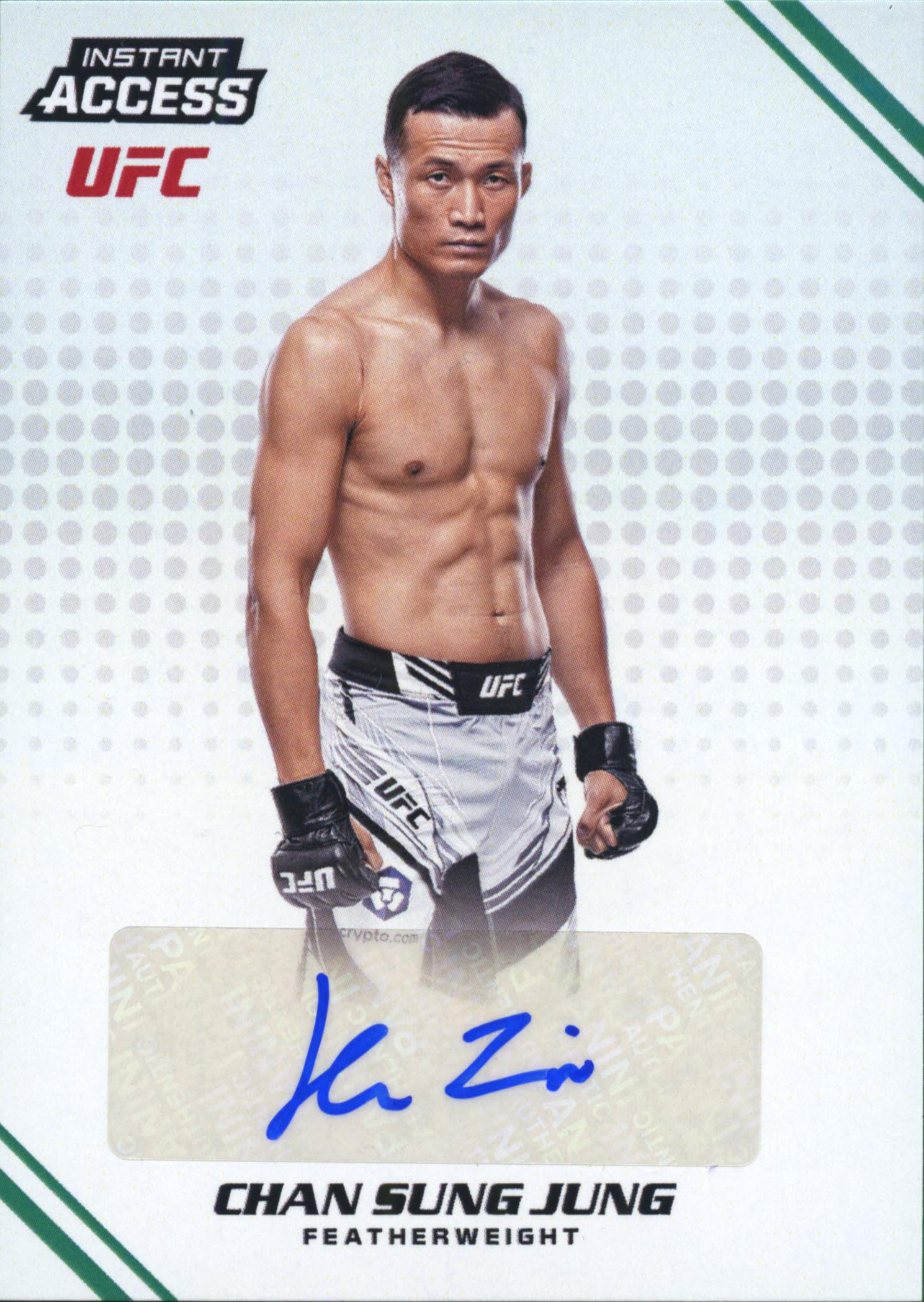 Chan Sung Jung - 2023 Panini Instant UFC Instant Access Autographs