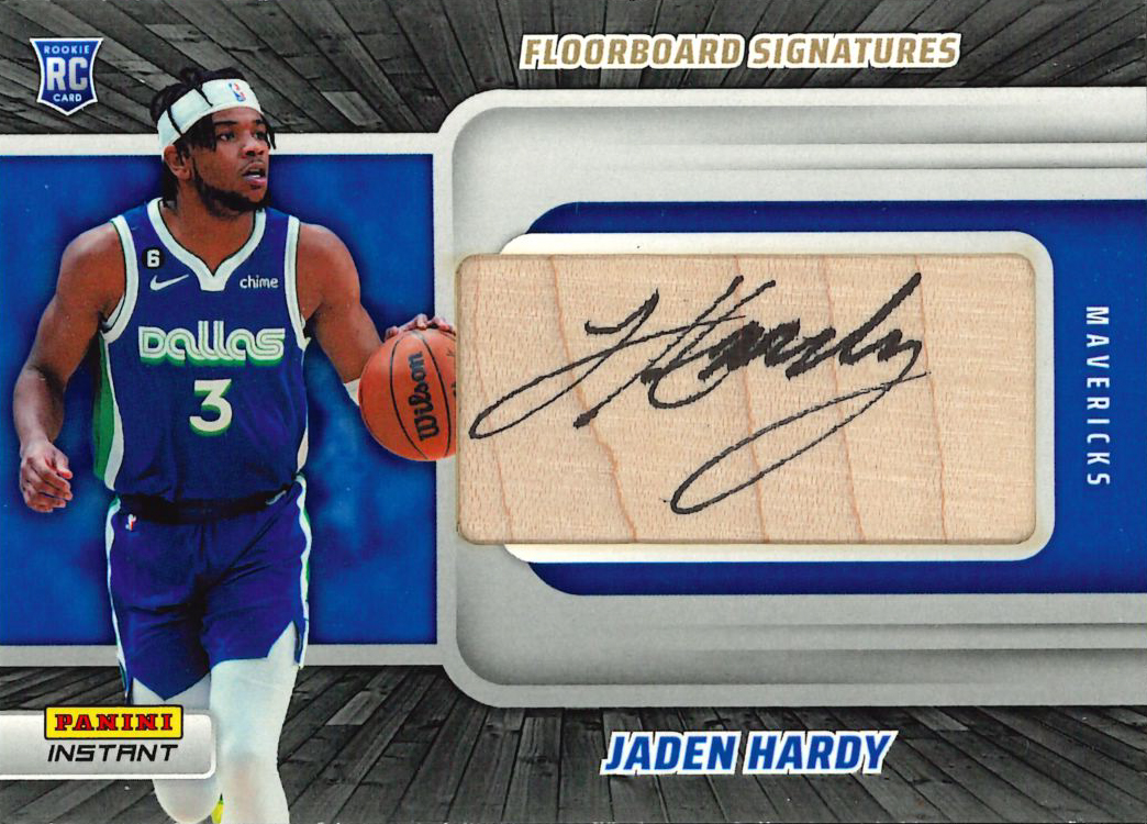 Panini Signs G League Star Jaden Hardy To Exclusive Autograph Trading Card  Deal - Boardroom