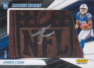 James Cook - 2022 Panini Instant Rookie Hoggs Black – One of One