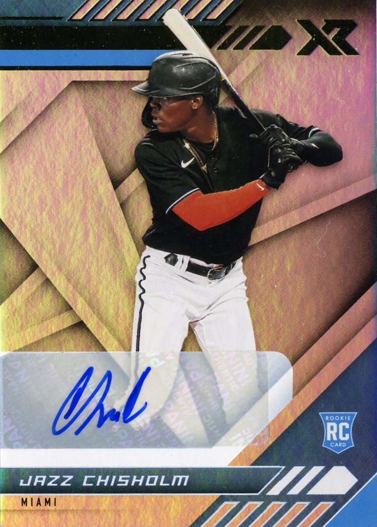 パニーニ PFL Jazz Chisolm - 2021 Chronicles XR Autographs