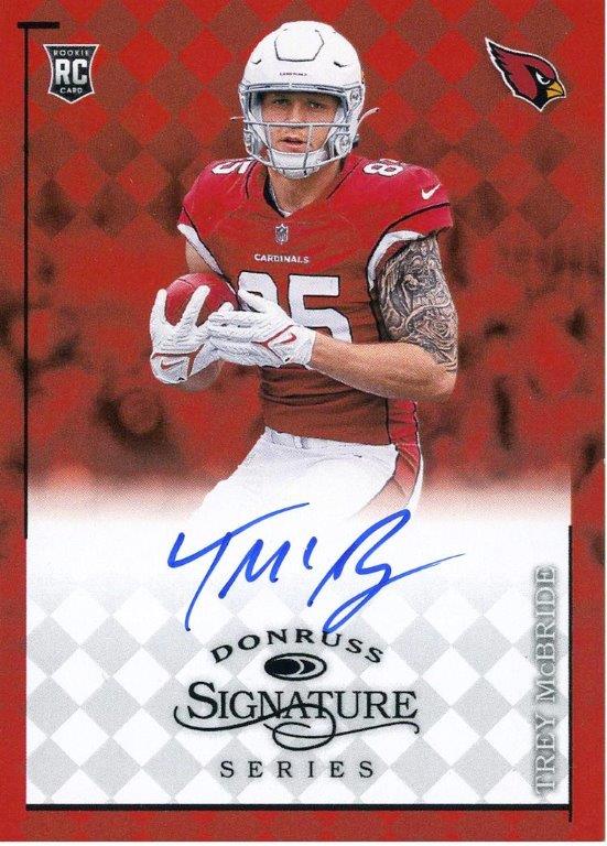 Trey McBride - 2022 NFL Instant DONRUSS SIGNATURE SERIES - Base /25