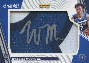 Wendell Moore Jr. - 2022-23 Panini NBA Instant Rookie Clear Vision 