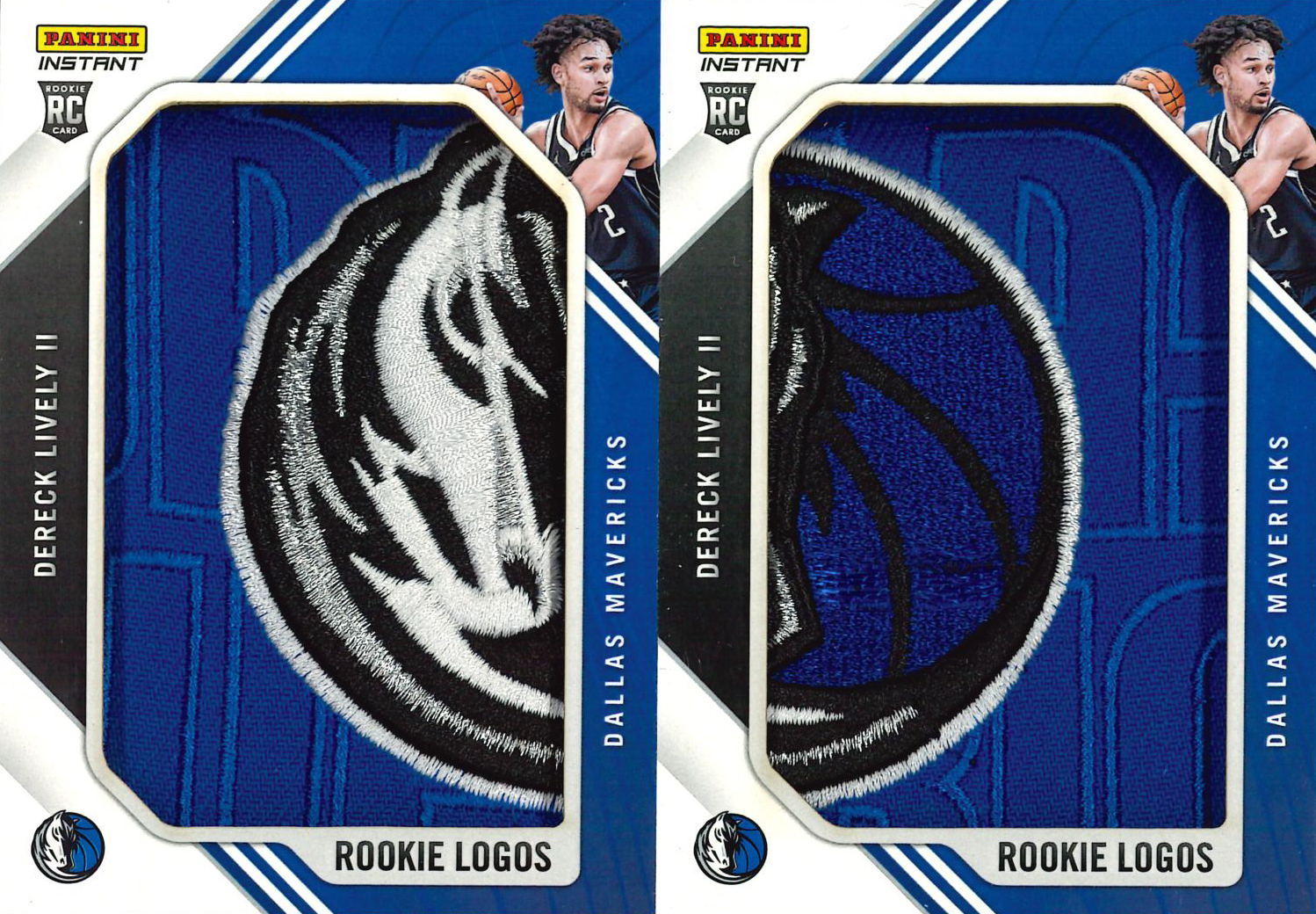 Dereck Lively II - 2023-24 Panini NBA Instant Rookie Logos - 2