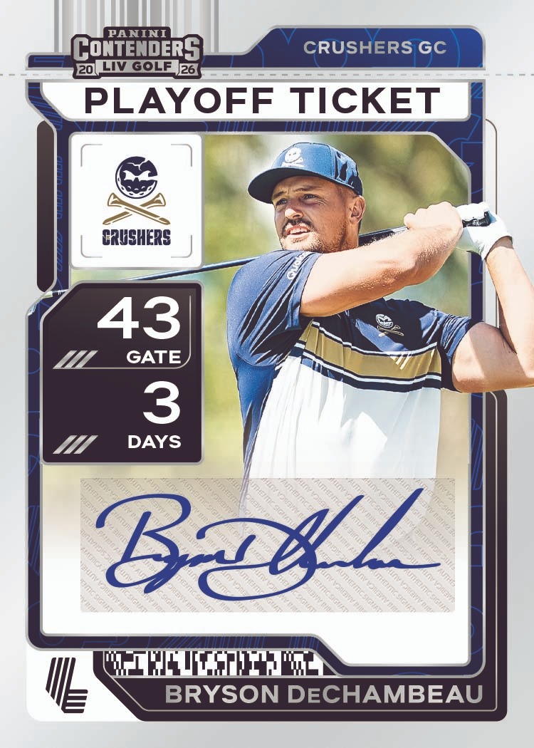 Product thumbnail image 2 of 2026 Panini Contenders LIV Golf Trading Card Box (Hobby)