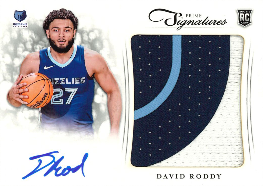 David Roddy - 2022-23 Panini NBA Instant Rookie Logos - Logoman Edition -  1/1