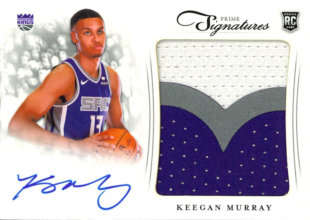 Keegan Murray - 2022-23 NBA Instant Prime Signatures - Base /10