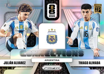 Shop Julian Alvarez | Thiago Almada 2026 Prizm World Cup