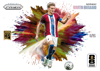 Martin Odegaard 2026 Panini Prizm FIFA World Cup Base 330 Choice