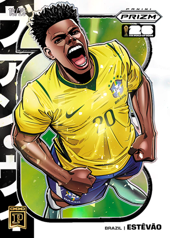 Shop Estevao 2026 Prizm World Cup Soccer NFT Digital