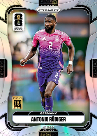 Shop Antonio Rudiger 2026 Prizm World Cup Soccer NFT