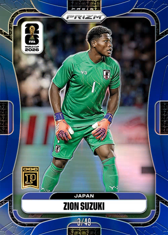 Shop Zion Suzuki 2026 Prizm World Cup Soccer NFT Digital