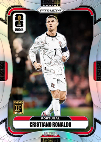 Shop Cristiano Ronaldo 2026 Prizm World Cup Soccer NFT
