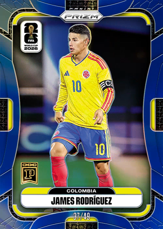 Shop James Rodriguez 2026 Prizm World Cup Soccer NFT