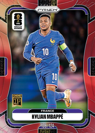 Shop Kylian Mbappe 2026 Prizm World Cup Soccer NFT Digital