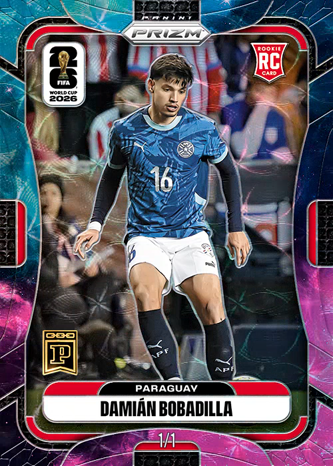 Shop Damian Bobadilla 2026 Prizm World Cup Soccer NFT