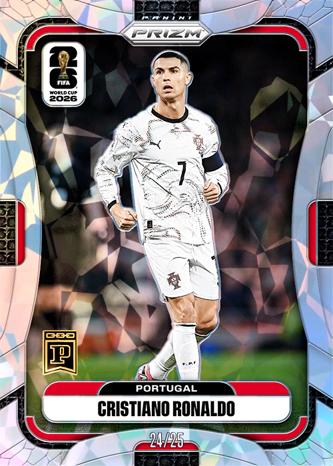 Shop Cristiano Ronaldo 2026 Prizm World Cup Soccer NFT