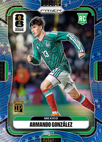 Shop Armando Gonzalez 2026 Prizm World Cup Soccer NFT