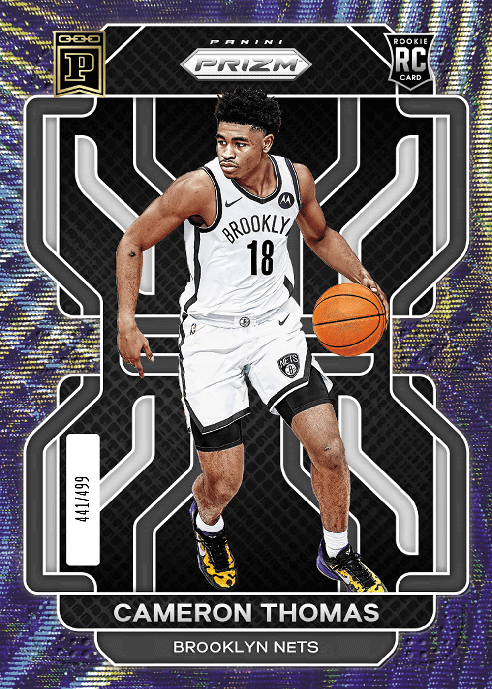 売れ筋ランキング NBAカード Cameron Thomas rc silver prizm egypticf