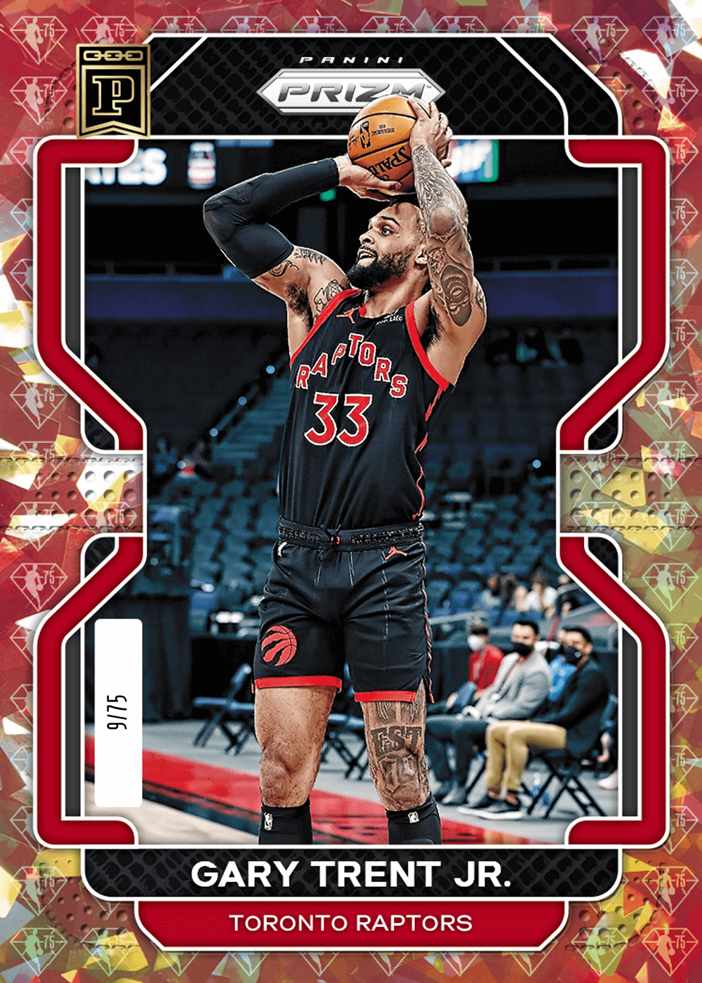 Shop Gary Trent Jr. 21-22 75th Anniversary Prizm NFT Digital