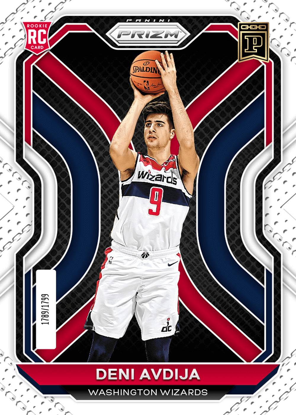 20-21 Prizm Base Deni Avdija NBA NFT Digital Trading Card | Panini 