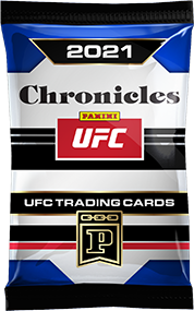 image of 2021 Panini Blockchain NFT UFC Chronicles Blue Parallel Packs