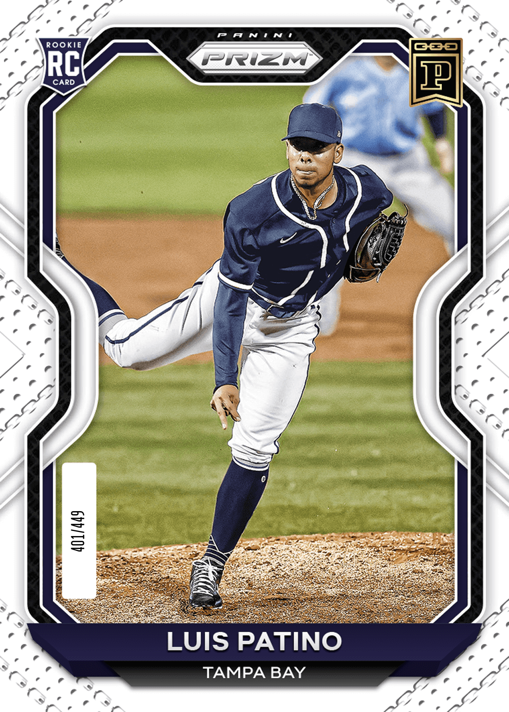 Luis Patino NFT Baseball Prizm Base Trading Cards | Panini America