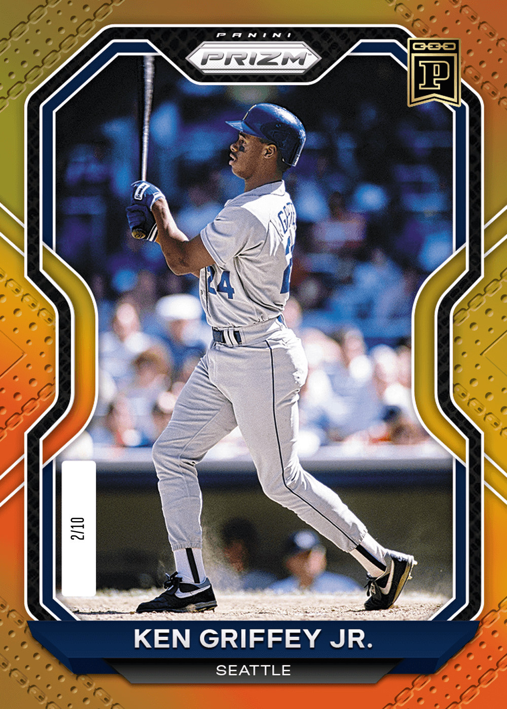 Ken Griffey Jr. NFT Baseball Prizm Gold Trading Cards | Panini America